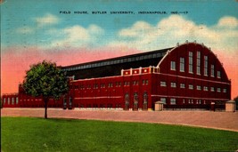 Field House Butler University Indianapolis IND-1941 Linen POSTCARD-BK45 - £3.16 GBP