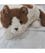 Vintage Dakin Sasha Cat Plush Kitty brown cream Stuffed toy Lou Rankin A... - $42.39 CAD