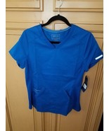 Cherokee Workwear Revolution (Active Styling) Women Scrubs Top V-Neck WW... - $31.24 CAD