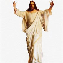 Divine Savior Life-Size Standee - Religious Jesus Christ Cardboard Cutout for Ev - $163.34