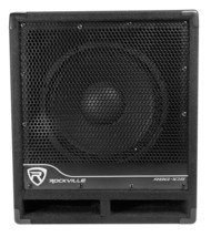 New Rockville RBG10S 10" 1200w Powered Subwoofer Sub For Church Sound Systems - £222.60 GBP