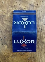 Luxor Casino Las Vegas Full Unstruck 30 Strike Matchbook (MB6) - $3.46
