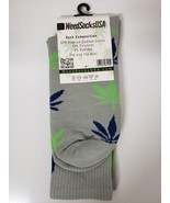 PREMIUM QUALITY 420 WEED SOCKS CREW SIZE - SEATTLE COLORS - GO SEAHAWKS ... - $246.89 MXN