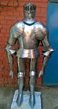 Medieval Steel Armor Suit Pesado Protector Armor Suit Battle-Ready - £838.47 GBP