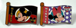 Mickey Minnie Mouse Flag 1928 Classic Mystery Character Flag LE 1000 Dis... - £15.58 GBP