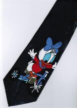 Daisy Duck Disney Cycling Aerobic DARK BLUE Necktie - $19.99