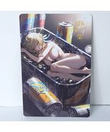Lumine Waifu Beer Can Card Anime Girl Wall Art Oversized Board A5 - $19.34
