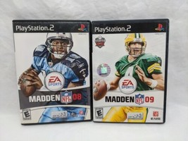 Lot Of (2) Sony Playstation 2 EA Sports Madden 08 09 Football Video Games - £18.84 GBP