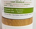 2X Raw Sugar Healing Power Hair Masque Avocado Banana Coconut Agave 12oz... - $24.95