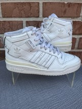 Boy&#39;s Adidas High Tops White Youth Shoe 3.5y - $30.00