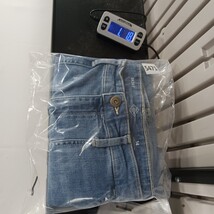 St. John’s Bay Women's Blue Cotton Blend Rear Slit Denim Skirt Pockets Size 14 image 9