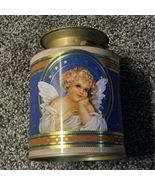 Giftco Tin Milk Can Angel Stars Trinket Blue Gold 5.25”x3.75” - €10,28 EUR