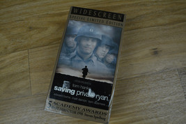 Saving Private Ryan Tom Hanks VHS Video Tape Widescreen Special Limited Edition - £7.77 GBP