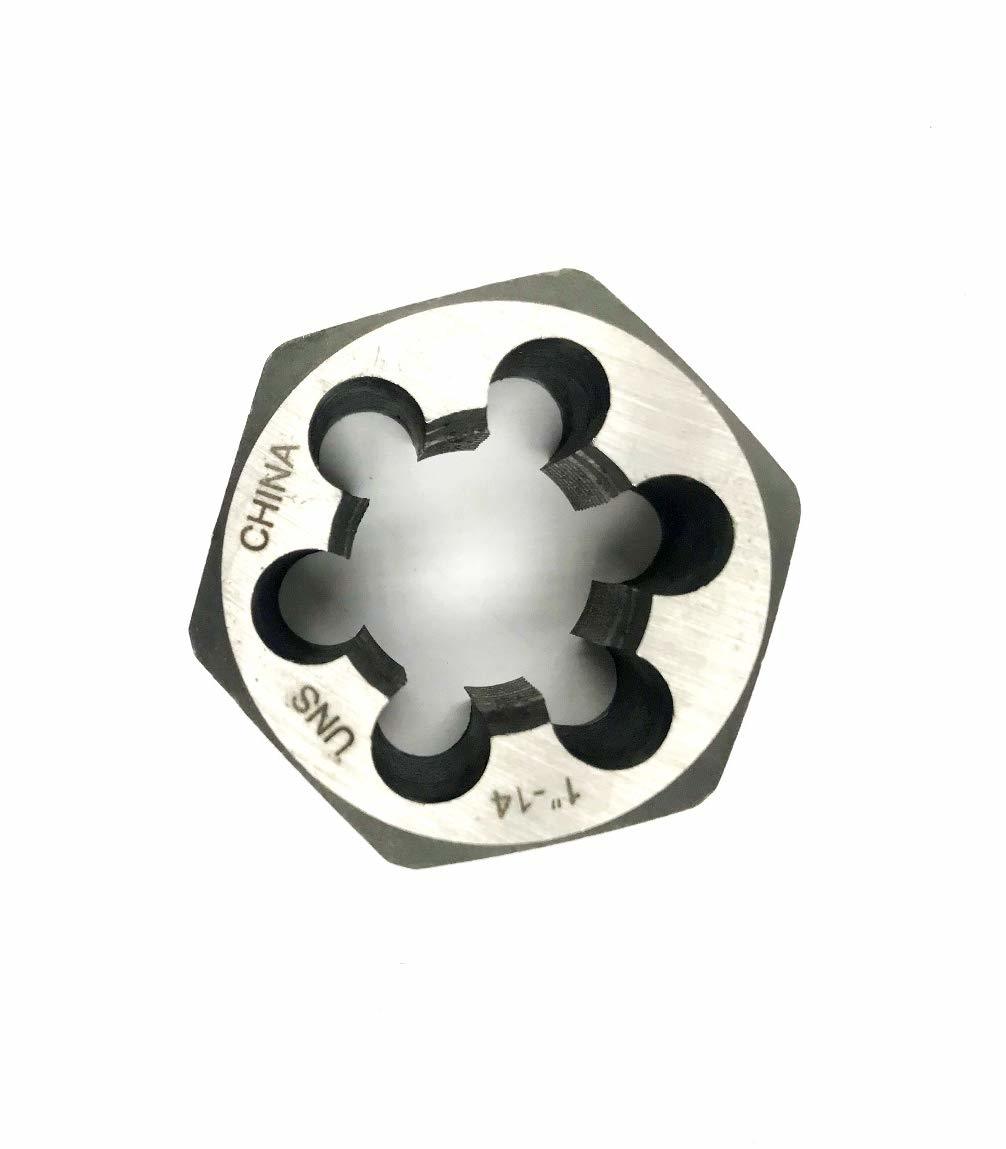 Hex Rethreading Die, 1-14, Hhip 1017-1739. - $29.98
