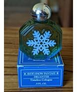 Avon Snow Fantasy Decanter Miniature Timeless Cologne .5 Oz New in Box N... - £8.36 GBP