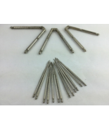 Vintage Kitchenware HMQ 3 Metal Nut Crackers 13 Picks - $470.22 MXN