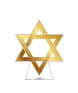 Life-Size Star of David Cardboard Cutout Jewish Star  Hanukkah Chanukah ... - $67.60 CAD
