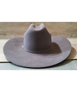Serratelli Rodeo Collection Cowboy Hat 5x Granite 4&#39;&#39; Brim Size 7 1/4&quot; L... - £260.51 GBP