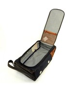 Woodbury Golf Shoe Carry Case, Microfiber &amp; Leather, Vented, #9064-BRN - £23.18 GBP