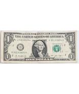 US $1 Fancy Federal Reserve 2013 Birthday Note April 20 1938 - 30193804 - $6.72 CAD