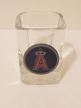 Anaheim Angels Shot Glass Square Los Angeles Baseball MLB - £8.75 GBP