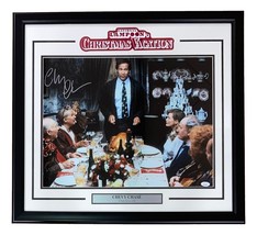 Chevy Chase Encadré Signé 16x20 Noël Vacation Dinde Photo JSA Hologramme - £198.12 GBP