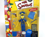 The Simpsons Officer Marge Series 7 Playmates World Of Springfield Actio... - £10.32 GBP