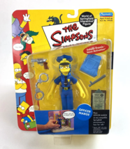 The Simpsons Officer Marge Series 7 Playmates World Of Springfield Actio... - $13.06