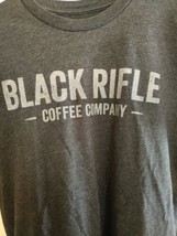 Black Rifle Coffee Company Shirt Mens Size M Crew Neck Stretch Made In USA - $17.64