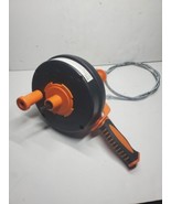 Drain Auger Plumbing Snake with Drill Attachment, Plumbers Snake - $32.01 CAD