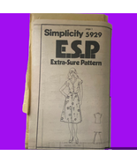 Simplicity 5929 Top Wrap Skirt Pattern Miss 12 1983 Uncut No Envelope ESP - £7.76 GBP