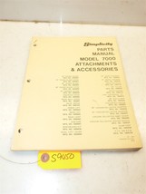 Simplicity Model 7000 Attachments &amp; Accessories Parts Manual - 71pgs - £27.80 GBP