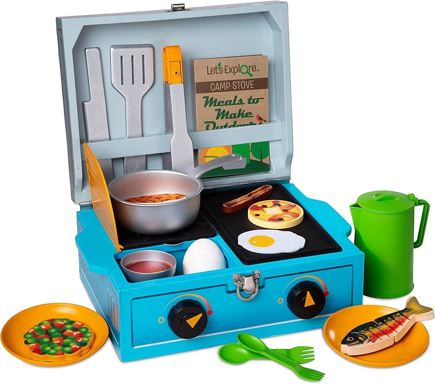 Primary image for Melissa & Doug Let’s Explore Camp Stove 24-Piece Play Set