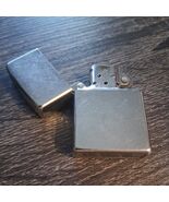 Vintage Zippo Lighter Chrome B 18 Bradford PA USA - $13.78