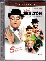 Red Skelton Volume Three [DVD, 2003] / 5 Hilarious Episodes - £1.82 GBP
