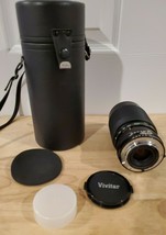 Vivitar 75-205mm 1:3.5-4.5 MC Macro Focusing 55mm Zoom Lens With Case - £9.30 GBP