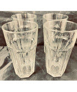 Libbey Heavy Drinking Glasses (Lot of 4) Quality Glasses  20 oz - £32.39 GBP