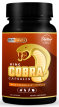 King Cobra Capsules for Men-New Improved Formula-60 Capsules - $28.70