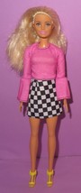 Barbie Fashionistas Mattel 2014 Fashionista Millie #104 Vintage Check - $12.00