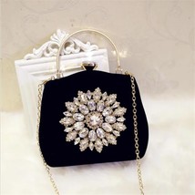 BZVW  Designer Exquisite  Chain Handbag For Women 2023 Trend New Items Rhineston - £53.93 GBP