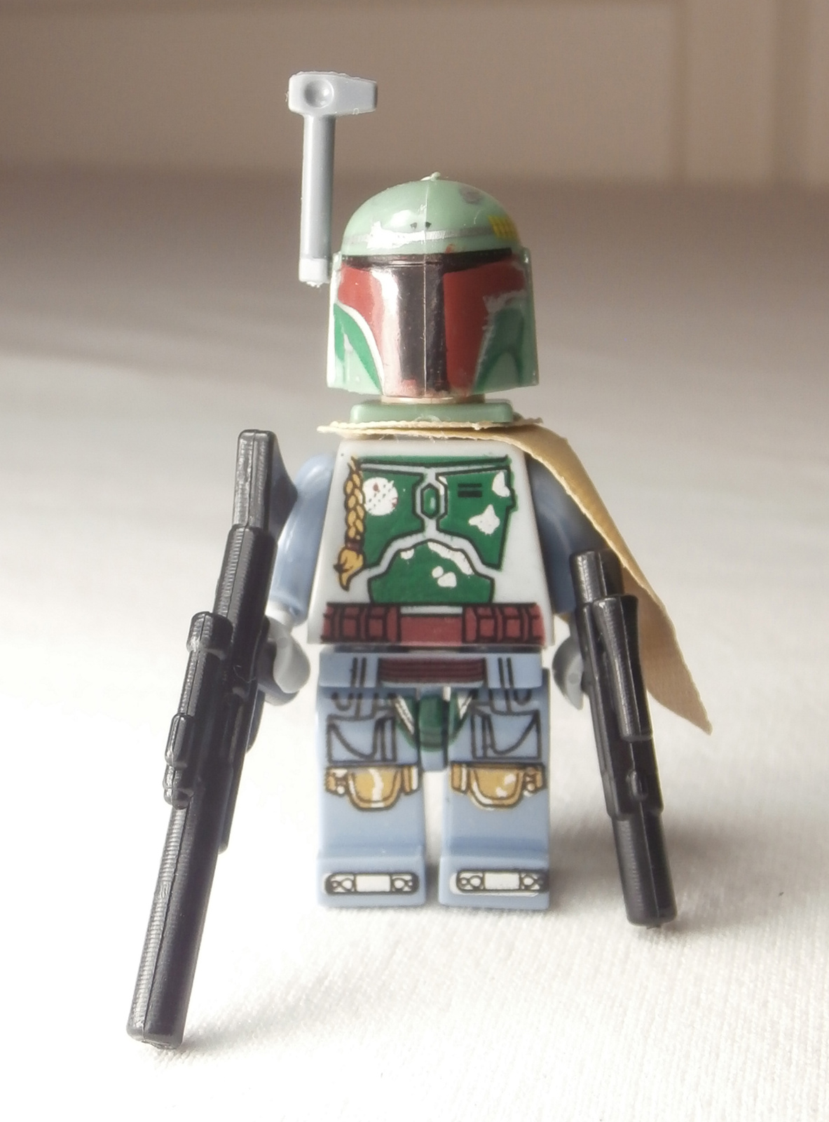 BOBA FETT Star Wars Minifigure +Stand Empire Strikes Back Bounty Hunter US Selle