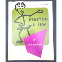 Stretch &amp; Sew Instruction Book – Sewing Lingerie by Ann Person 1970 Vintage - $175.63 MXN