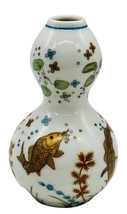 Franklin Mint Koi Fish Pond Mini Imperial Collection Dynasty Vase 1980 Japan - £12.73 GBP