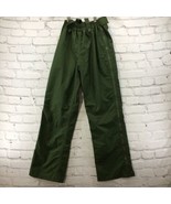 Image Apparel Vtg Gore-Tex Uniform Pants Womens Sz Small Green Made in USA - £38.83 GBP