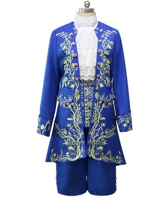 Beauty and The Beast Cosplay Costume Prince Adam Cosplay Beast Printing ... - $100.50