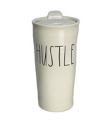 RAE DUNN ARTISAN COLLECTION by MAGENTA &quot;HUSTLE&quot; Travel Mug Covered Tumbl... - £14.07 GBP