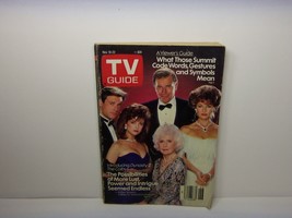 Tv Guide Magazine November 16-22, 1985 Introducing Dynasty Ii The Colbys - £8.52 GBP