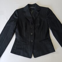 Antonio Melani Women's Black 3-Button Front Closed Pockets Blazer Jacket Size 2 image 13