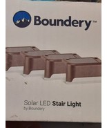 Solar LED Stair and Deck Lights by Boundery – Waterproof – 8-Pack - $214.95 MXN