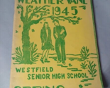 1945 Westfield NJ High School Weather Vane Literary Magazine Spring - $14.80
